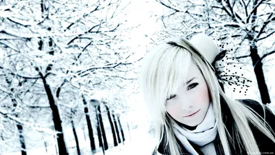 Фотографии блондинок зимой: изысканные изображения