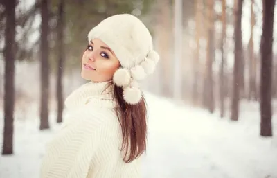 Зимний стиль красоты: фотографии для вашего профиля