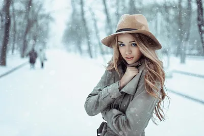 Блондинки в снежном ореоле: фотографии для вашего выбора