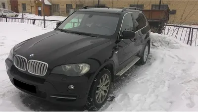 Зимний драйв: Картинки BMW X5 для любителей снега