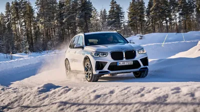 Зимние кадры премиум-класса: Выберите формат для фото BMW X5