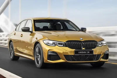 Картинка BMW 3 Series 2023 с крупным планом на детали