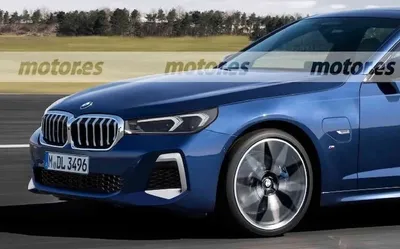 Новые углы обзора BMW 5 Series 2023 на фото