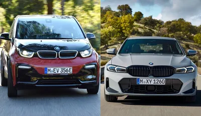 BMW i3 2023: фото в экстерьере