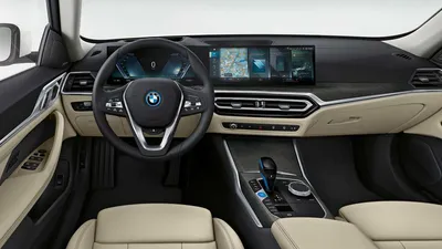 Картинки BMW i4 2023: фото в движении