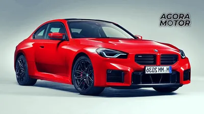 Фото BMW M2 2023 в черном цвете