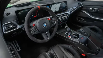 Изображения BMW M3 2023: обновленный интерьер