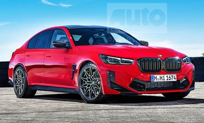 BMW M5 2023: фото с разными цветами кузова