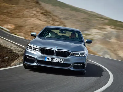 BMW M550i xDrive 2023: Фото на природе