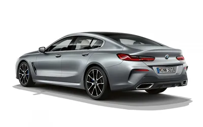 Картинки BMW M850i Gran Coupe 2023 на фоне заката