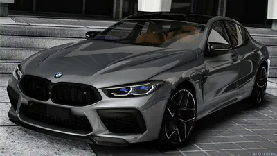 BMW M850i Gran Coupe 2023: наслаждайтесь фото в высоком разрешении