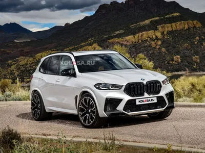 BMW SUVs 2023 на дороге на фото