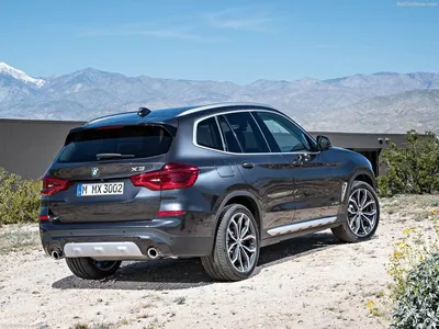 Изображения BMW X3 2023 с разных ракурсов