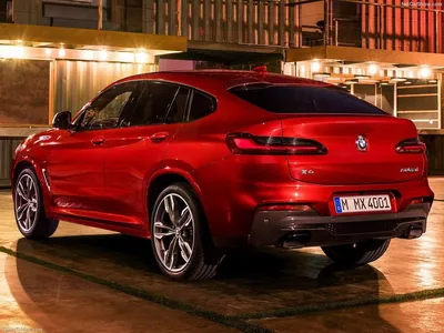 Изображения BMW X4 2023 с близкого расстояния