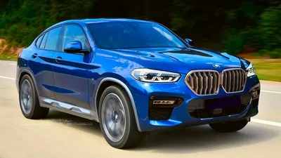 BMW X4 2023 на фото в спортивном стиле