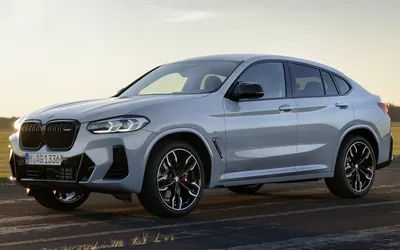 Изображения BMW X4 2023 в зимней обстановке