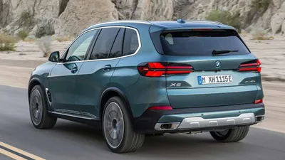 Картинка BMW X5 2023 с технологией iDrive 8.0