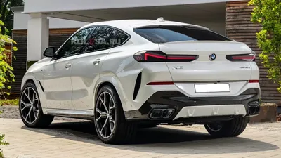 Фотографии BMW X6 2023 с разных углов