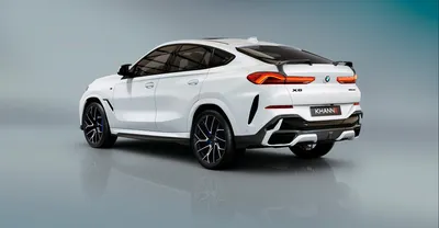 Фото BMW X6 2023 с инновационными технологиями