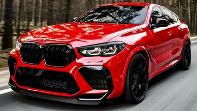 Фото BMW X6 2023 с большим багажным отделением