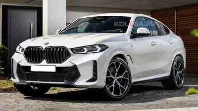 Широкоформатные фотографии BMW X6 2023