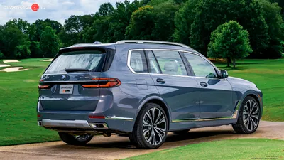 Картинки BMW X7 xDrive40i 2023 в горной местности