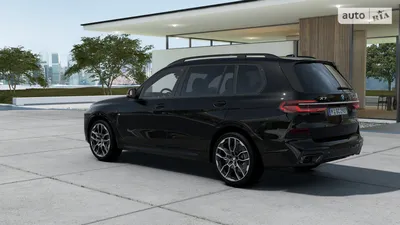 Фотографии BMW X7 xDrive40i 2023 в зеркале заднего вида