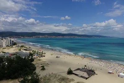 Фото пляжа Болгарии солнечный берег - скачать в разных форматах