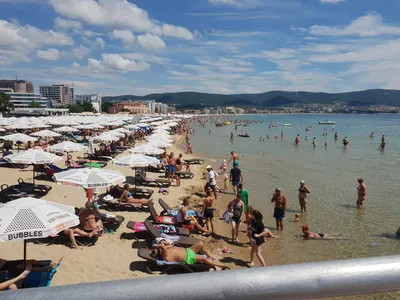 Фото пляжа Болгарии солнечный берег - скачать в Full HD качестве