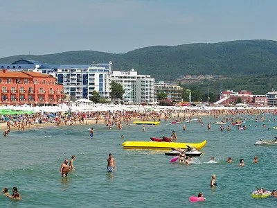 Фото пляжа Болгарии солнечный берег - скачать картинки