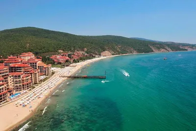 Фото пляжа Болгарии солнечный берег - скачать фото