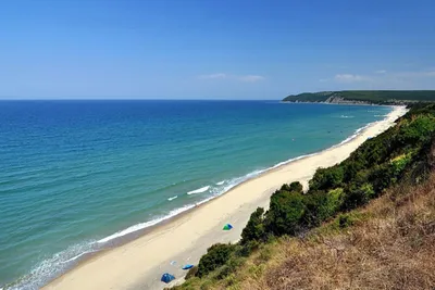 Фото пляжа Болгарии солнечный берег - скачать в формате PNG