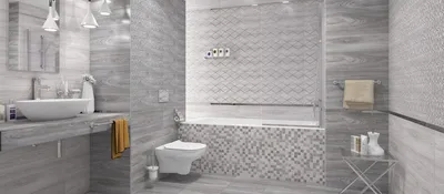 Фото ванной комнаты с большой плиткой в разных вариантах отделки