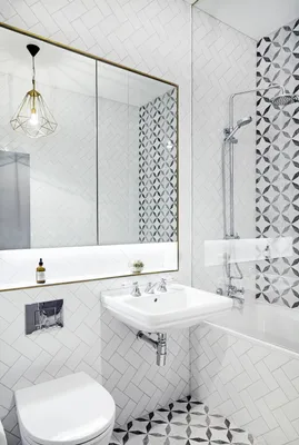 Фото ванной комнаты с большой плиткой в разных вариантах расположения
