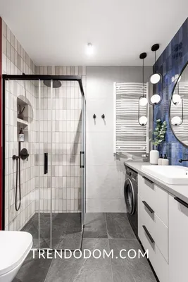 Фотографии большой ванной комнаты с использованием натуральных материалов