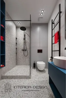 Сочетание цветов в дизайне большой ванной комнаты: фотографии