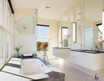 Современные ванные комнаты, созданные для вашего комфорта