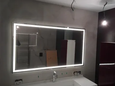 Фото большого зеркала в ванной: идеальное сочетание формы и функции