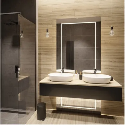 Фото большого зеркала в ванной: идеальное решение для пространства
