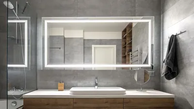 Фото большого зеркала в ванной: выберите размер и формат для скачивания (JPG, PNG, WebP) в новом дизайне