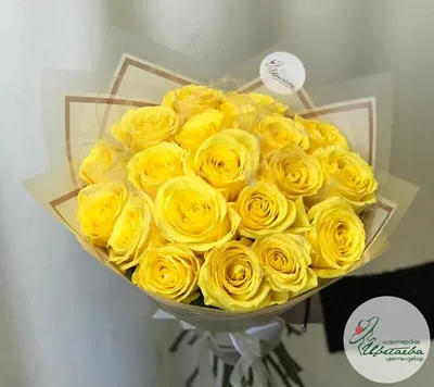Идеальные желтые розы на фото