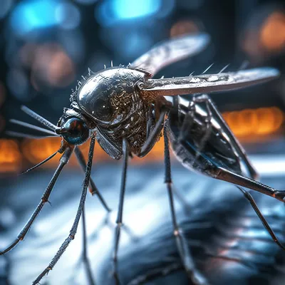 Уникальные фотографии Большого комара