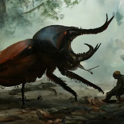 Большой жук: захватывающие фотографии и интересные факты