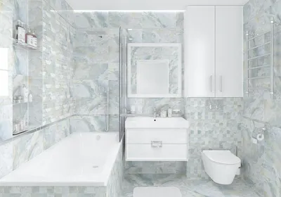 Идеи для бордюра из мозаики в ванной: фото вдохновение