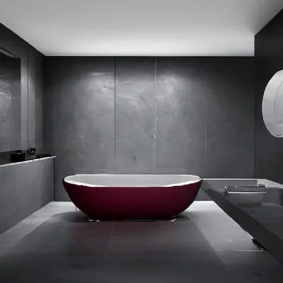Фотографии ванных комнат с бордовой плиткой: вдохновение для вашего дизайна
