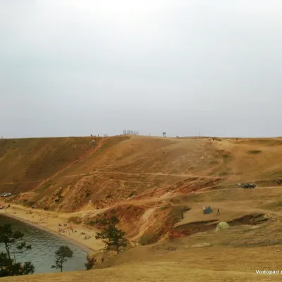 Фото Братского моря с золотыми песками в формате png