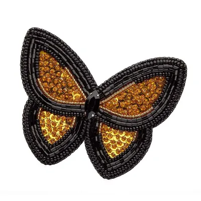 Изображение - Брошь из бисера в форме бабочки с возможностью выбора размера и формата