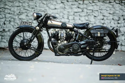 Фотография мотоцикла Brough Superior SS100 (png)