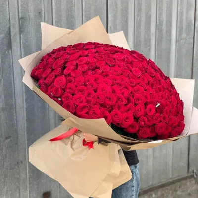 Фотография роскошного букета из 301 розы