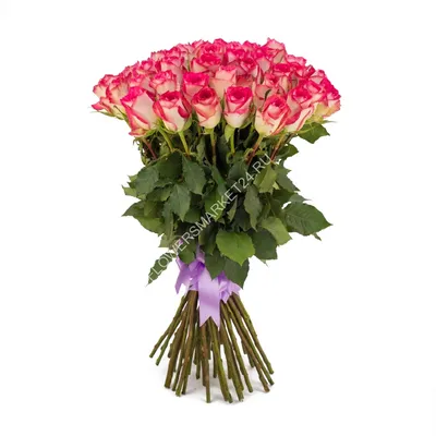 Фотография красивого букета из 45 роз для скачивания